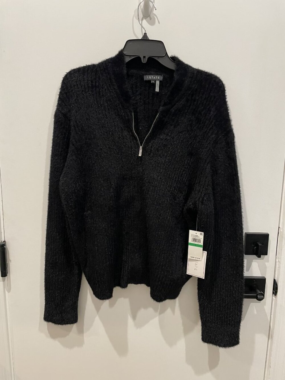 1. State full zip black cardigan sweater - Sz Large - Retail $119 - New w/Tags!